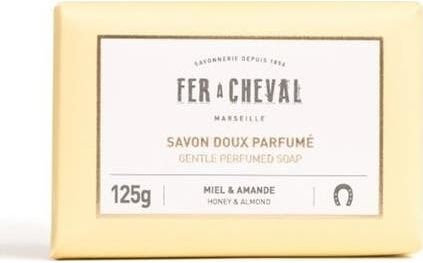 Fer à cheval Jabón Miel Almendra 125g