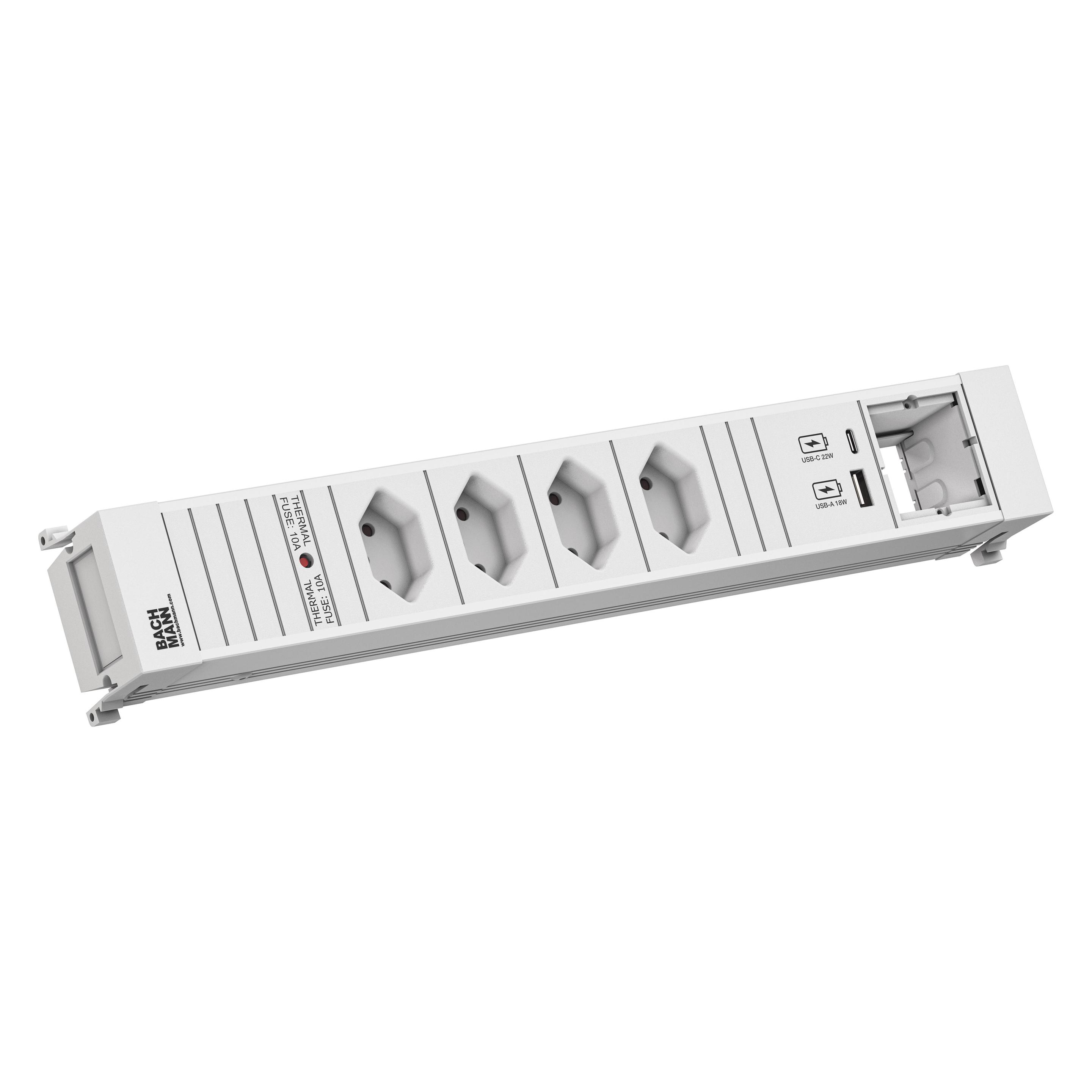 Bachmann BACH Steckdosenleiste (4x) (916.722)