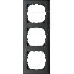 EL MPU 4030-3614 - M-PURE, Rahmen, 3-fach, anthrazit, edelmatt