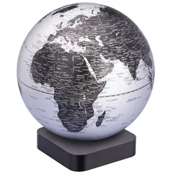 Globus "MAGNA ECO" mit Sockel schwarz/Silber