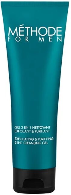 Jeanne Piaubert Méthode For Men Gel 3En1 Nettoyant Exfoliant&Purifiant 125 ml