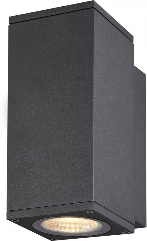 Slv Enola Square S, Single Outdoor Led Wandaufbauleuchte Anthrazit - Stand-, Wand- Und Deckenleuchten (Outdoor)