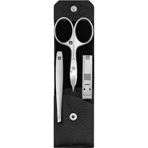 Zwilling Maniküre-Set Premium 98642-004-0, Echt Leder, schwarz, 3-teilig