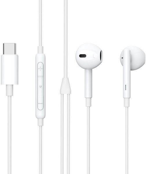 Estuff In-Ear Hovedtelefoner, Usb-C, Hvid