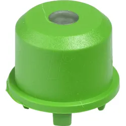 KAPPE 1ES TRGN - Kappe Multimec 5, Ø9,6mm, gn, Linse trans.