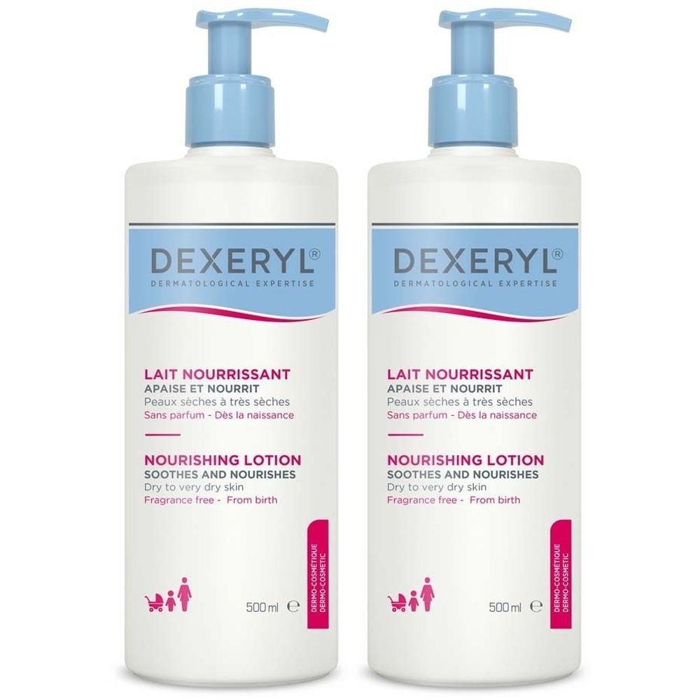 Dexeryl Pflegelotion 2x 2x500 ml Lotion