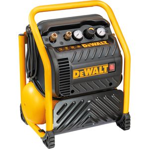 DeWalt Kompressor DPC10QTC-QS, 69 dB(A), 1500 W, 230 V, 13,8 bar, ölfrei, Druckminderer & Manometer, Kesselinhalt 9 L
