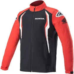 Alpinestars Honda Teamwear, Textiljacke - Rot/Schwarz - 3XL