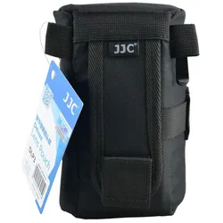 JJC Deluxe Tragetasche für Objektiv Grösse 3 (Objektivtasche), Kameratasche, Schwarz
