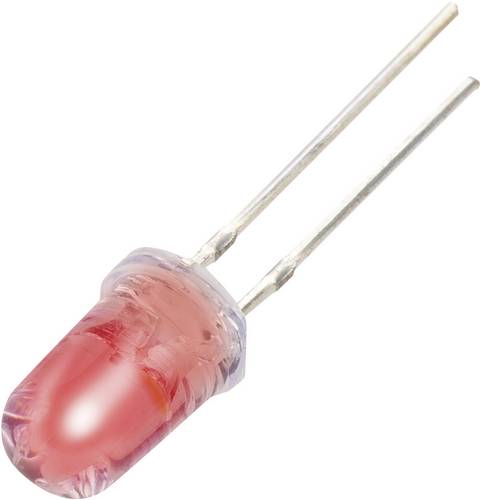 TRU Components YBR-50FRW00 LED bedrahtet Rot, Weiß Rund 5mm 950 mcd, 2000 mcd 30°, 18° 20 mA, 20mA 2 V, 3.3V