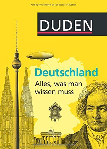 Dudenredaktion - Duden Allgemeinbildung: Deutschland - Alles, was man wissen muss - Preis vom 17.10.2026 19:25:27 h
