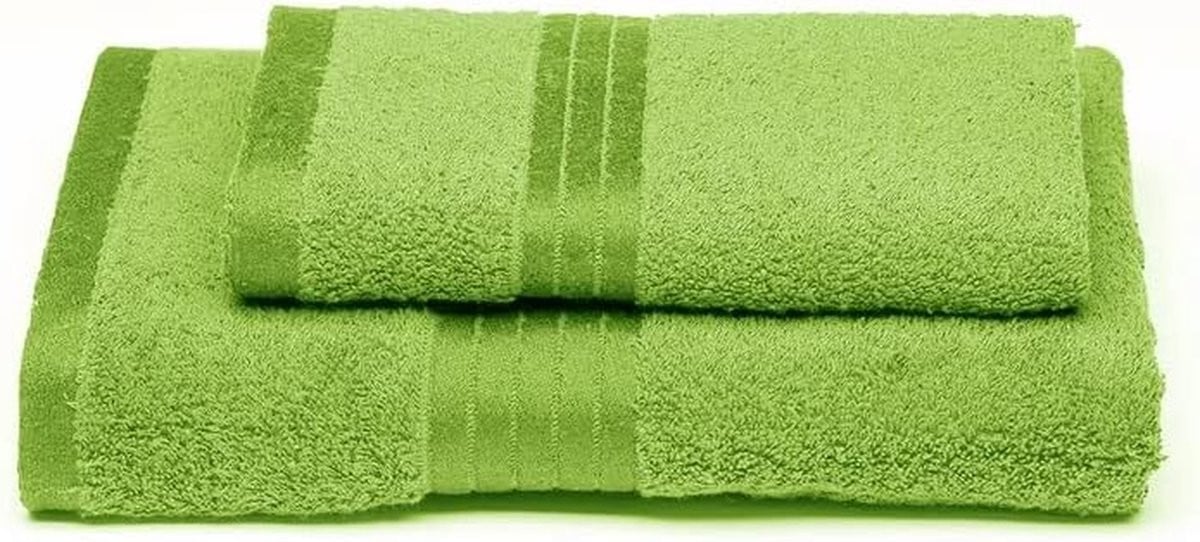 Zachte katoenen handdoekenset voor volwassenen - Effekleurig - 2 stuks