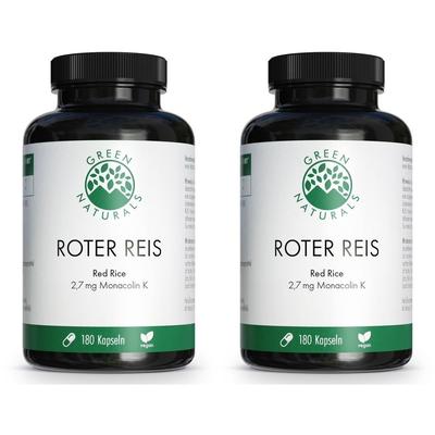 Green Naturals ROT Reis MO x2 2x180 St Kapseln