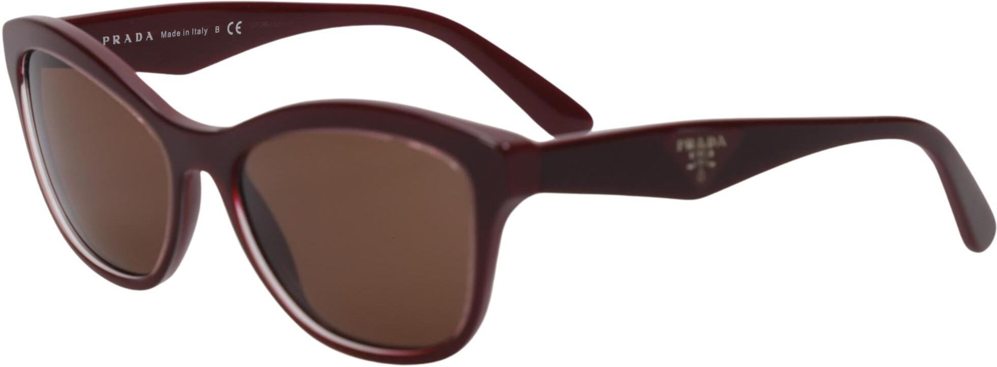 Prada Damen Sonnenbrille, Bordeaux - Second Hand