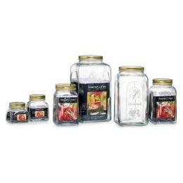 Ritzenhoff & Breker Vorratsglas Homemade, 5,0 L aus Glas, mit Deckel, eckige Form (5 l) (807592)