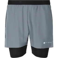 VIRTUS Dylan 2in1 Stretch Trainingsshorts Herren 2050 - stormy weather M