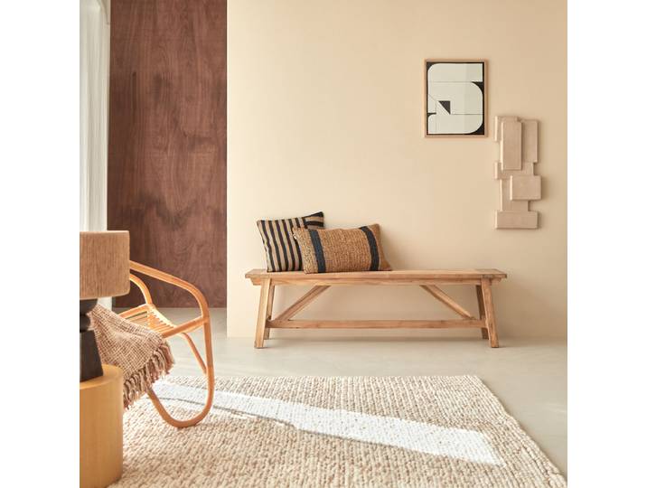 Bank aus recyceltem Teakholz 160 Filipe - Natur