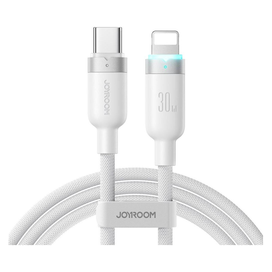 Joyroom Joyroom S-A63 StarWay Series fast charging cable USB-C - Lightning 1.2m - white (1.20 m) (S-A63-CLW)