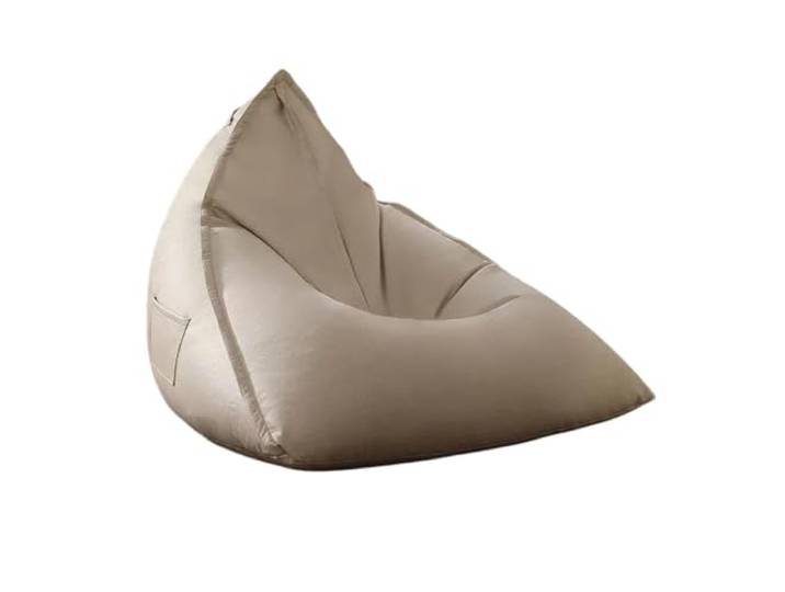 Xumh2024-3 Sitzsack Sitzsack-Stuhl, einzelnes Sofa for Wohnzimmer, Lounge und Leseecke(Weiß)