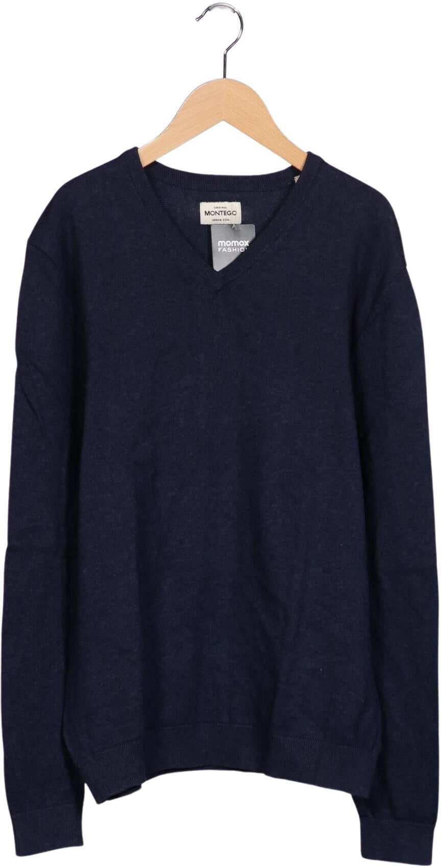 Montego Herren Pullover, Marineblau, Gr. L, kein / Etikett - Second Hand