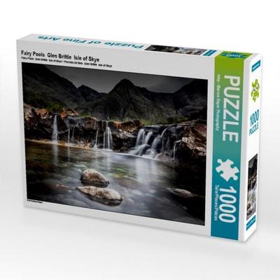 CALVENDO Puzzle Fairy Pools Glen Brittle Isle of Skye | 1000 Teile Lege-Größe 64x48cm Foto-Puzzle für glückliche Stunden