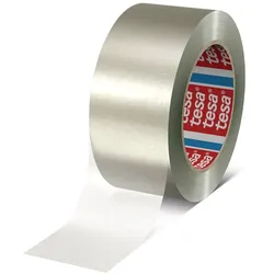 tesa 60412 50mmx66m braun, ist ein Universal Packband mit einem PET Träger, der zu 70 % aus Post Consumer Recyclingkunststoff