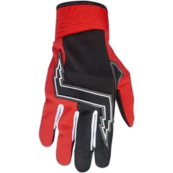 Biltwell Baja, Handschuhe - Schwarz/Rot - L