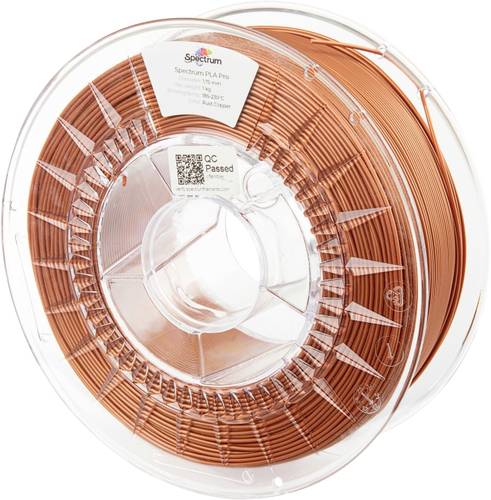 Spectrum Filaments 80103 PLA Pro Filament PLA Pro schlagfest 1.75mm 1000g rust copper, Kupfer 1St.