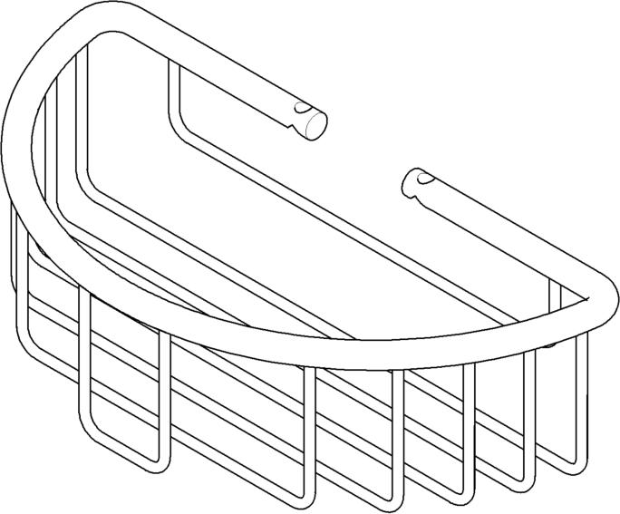 Dornbracht Duschkorb Wandmontage 081890907-00 chrom