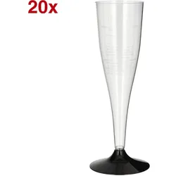 STARPAK Einweg-Sektgläser 0,1 l, 20 St.