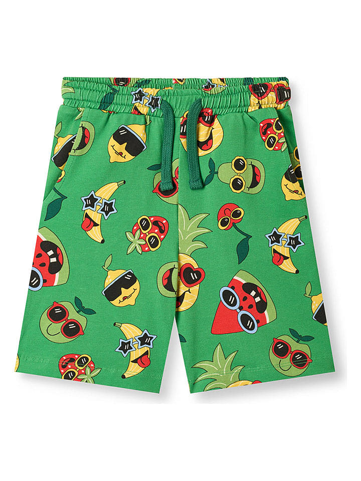 Småfolk Shorts "Gala" in Grün - 110/116