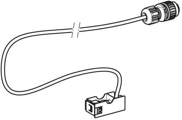 Geberit Netzkabel mit Adapter komplett 243329001