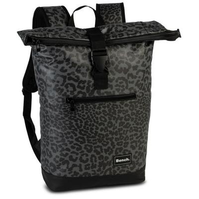 BENCH Rucksack hydro Rolltop, schwarz/taupe, 20 Liter