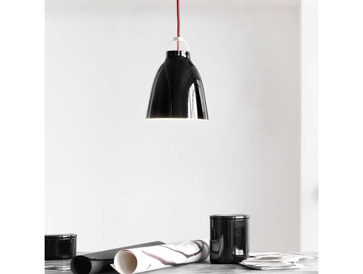 Caravaggio™ P1 Pendelleuchte Schwarz - Fritz Hansen Caravaggio P1 - Wohnzimmer - Design - Metall - Einflammig