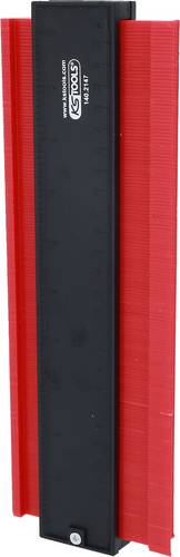 KS Tools 140.2147 Konturen-Lehre, Kunststoff, 280mm lang