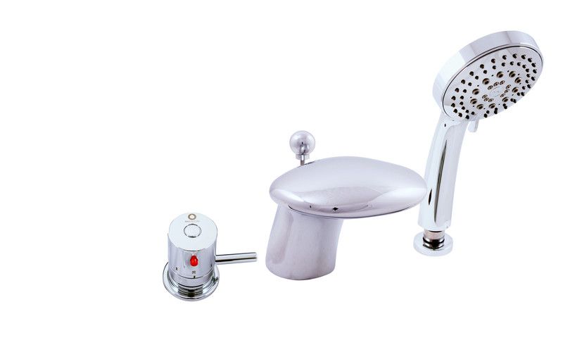 Thermostatischer 3-Loch-Badewannenmischer mit Umsteller RAV SLEZAK