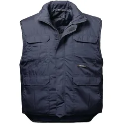 Feldtmann,  Truckerweste Undeloh Gr.XXL 62/64 blau CRAFTLAND (64, XXL)