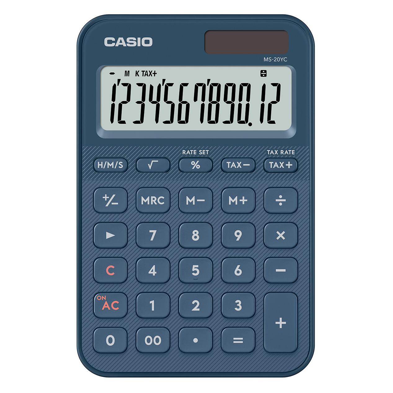 Casio MS-20YC-NY nachtblau (Batteriebetrieb, Solarenergie) (MS-20YC-NY)