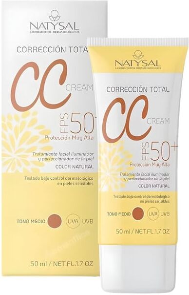 Natysal CC Crema SPF 50+ 50ml