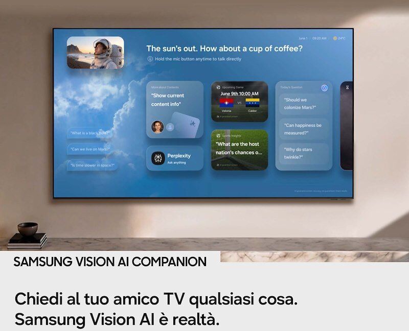 Samsung Smart TV Mini LED 4K Ue43m70hauxzt Titan Black