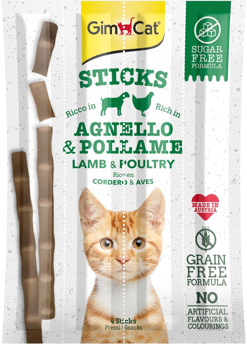 Gimcat Sticks AGNELLO E POLLAME