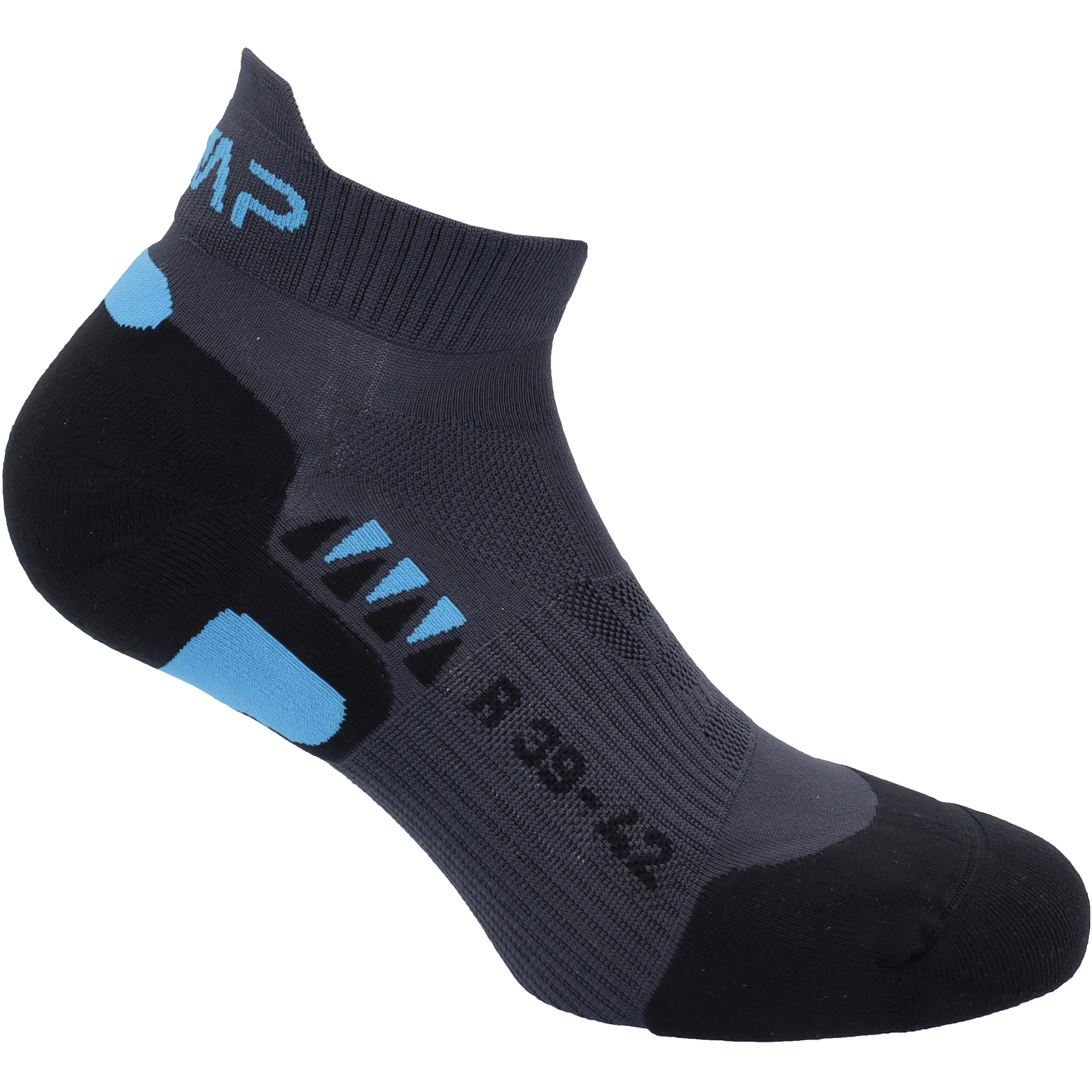CMP Running Skinlife Laufsocken schwarz Größe 46 Trailrunning | Laufen Widerstandsfähig