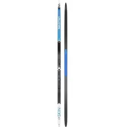 SALOMON Langlauf Ski XC SKI SET CX eSKIN Hard + PS PRO, Größe 188 in Grau Grau