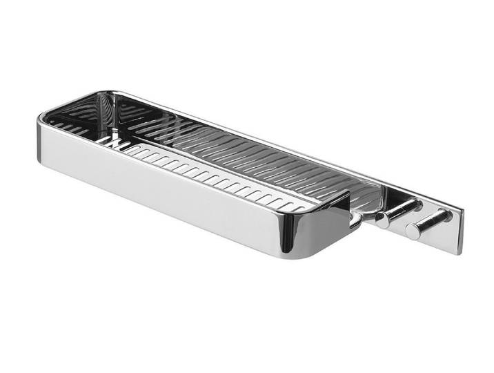 Gedy Ablageregal Il GIGLIO eckige Ablage, 400x42x115mm, Chrom, Gedy-A91813