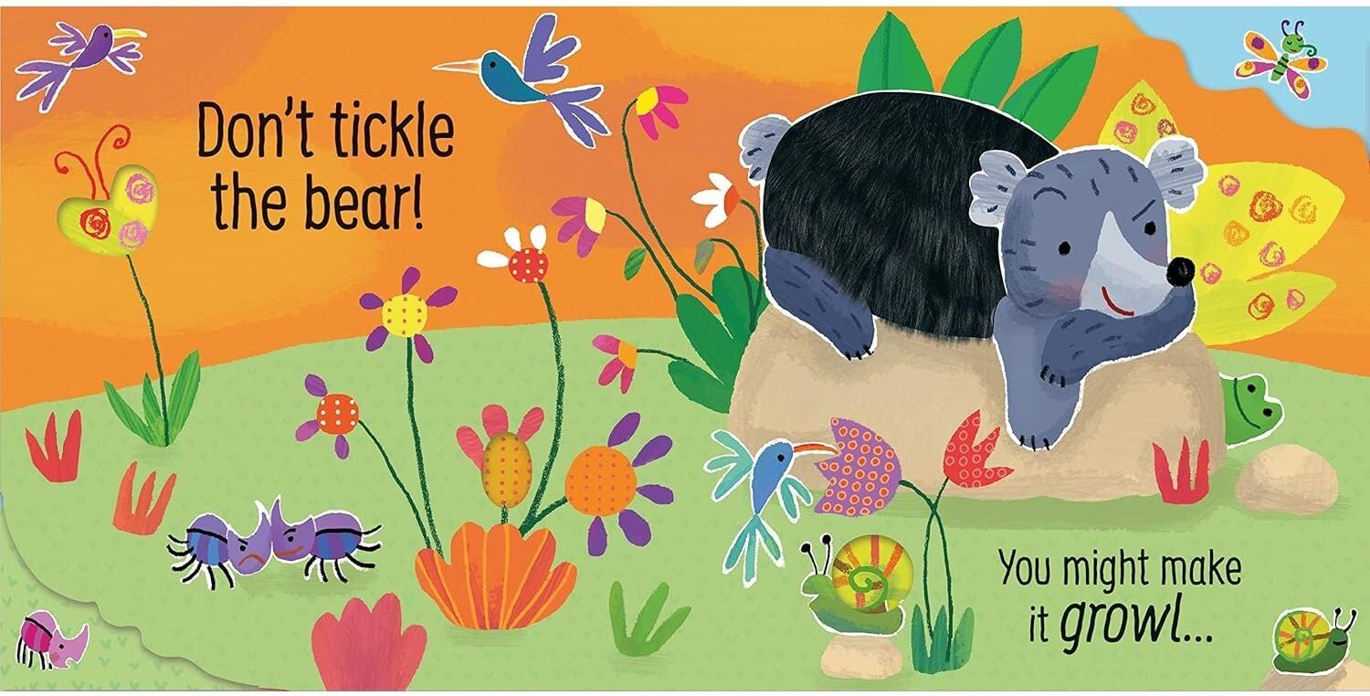 Usborne Don't Tickle the Hippo! (Touchy-Feely Sound Books) by Sam Taplin