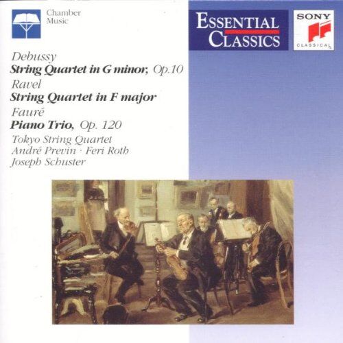 Tokyo String Quartet - Debussy, Ravel, Faure: Streichquartette & Klaviertrio - Preis vom 27.09.2026 03:53:48 h