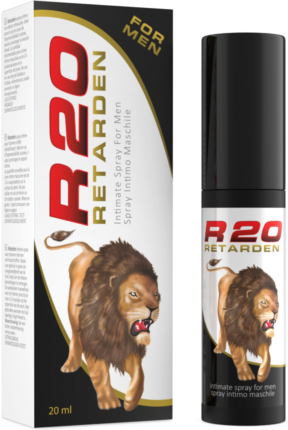 Intimateline R20 - cooling delay spray for men (20ml)