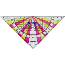 KUM Geometrie-Dreieck Softie® Flex 262, farbsortiert 16,0 cm