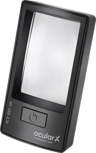 Eschenbach XM0102 ocularX M1 Handlupe Vergrößerungsfaktor: 2.2 x Linsengröße: (L x B) 7.5cm x 5cm