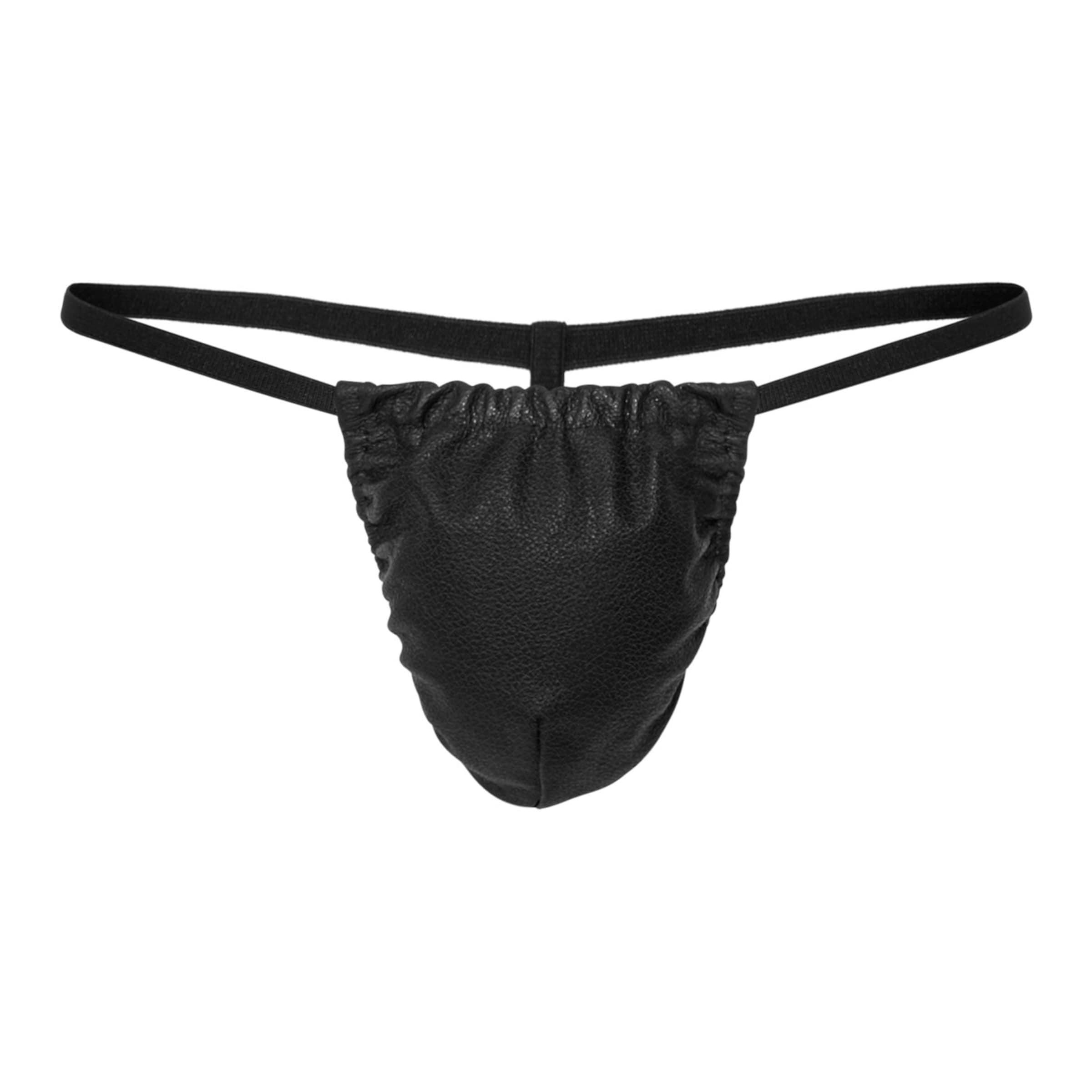Exklusiver Leder-Tanga